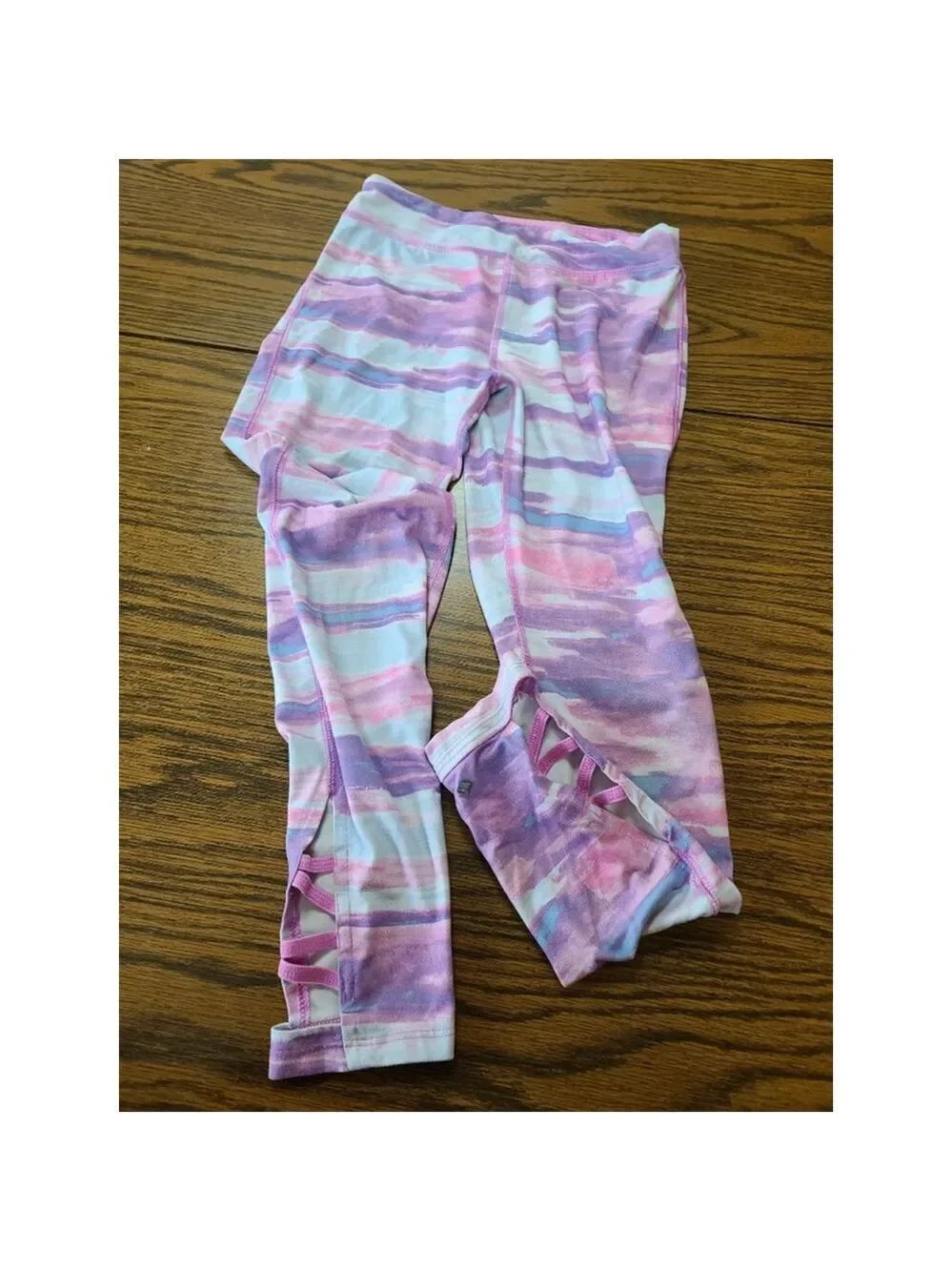 Activewear Outfit Girls 14: Purple Pink Top & Leggings